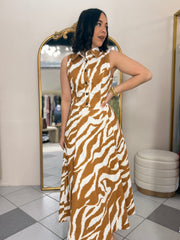 SET DE VEST Y FALDA ' CAMEL