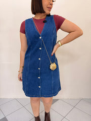 DARK  DENIM MINI DRESS
