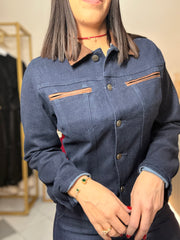 DARK DENIM JACEKT