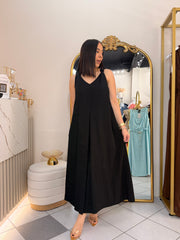 NELIZA MAXI DRESS BLACK