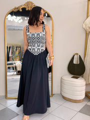 ZOE NAVY  DRESS
