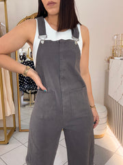VANESSA" GRAY JUMPSUIT