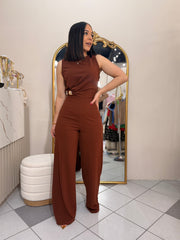 NINOSHKA¨ BROWN JUMPSUIT