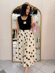FALDA  POLKA DOTS