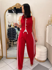 AMELIA" RED SET DOS PEZAS