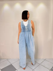 PRE ORDEN KATY LIGHT DENIM  JUMPSUIT LLEGA 20 feb