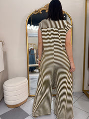 BROWN JUMPSUIT