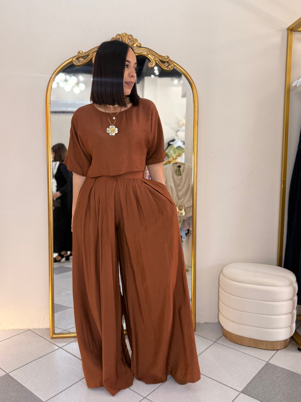 JASMINE SET BROWN