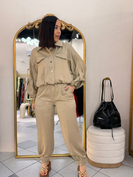 TAUPE TRAVEL SET
