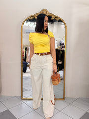 LIANA" BLUSA AMARILLA