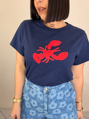 LOBSTER NAVY TSHIRT