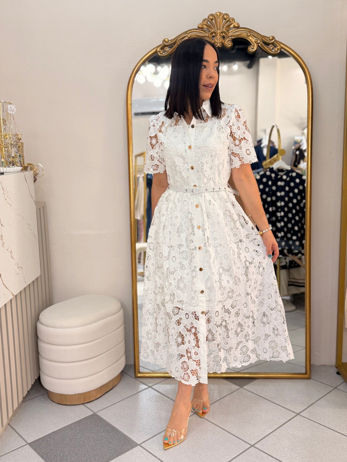 VESTIDO ELEGANTE BLANCO