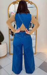 KENIA DENIM JUMPSUIT