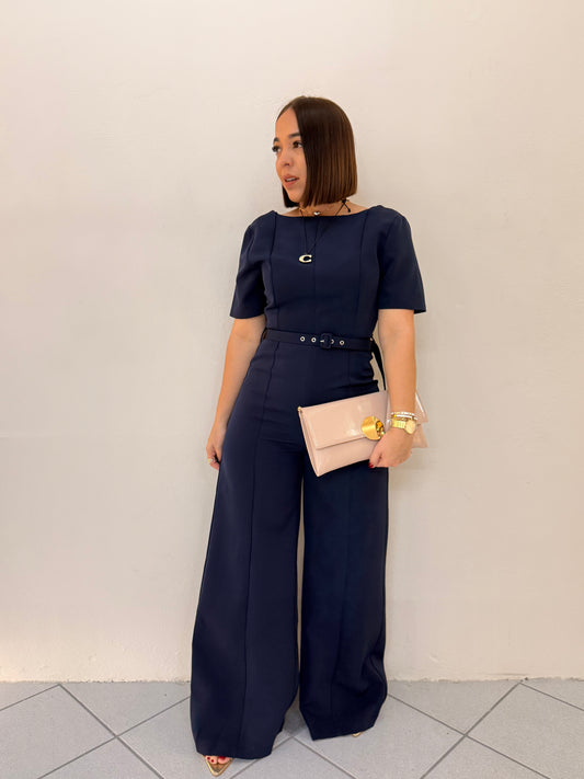 MICHELLE NAVY  JUMPSUIT