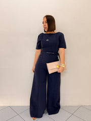 MICHELLE NAVY  JUMPSUIT