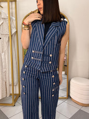 MICHELLE” DARK DENIM SET LÍNEAS