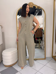 BROWN JUMPSUIT