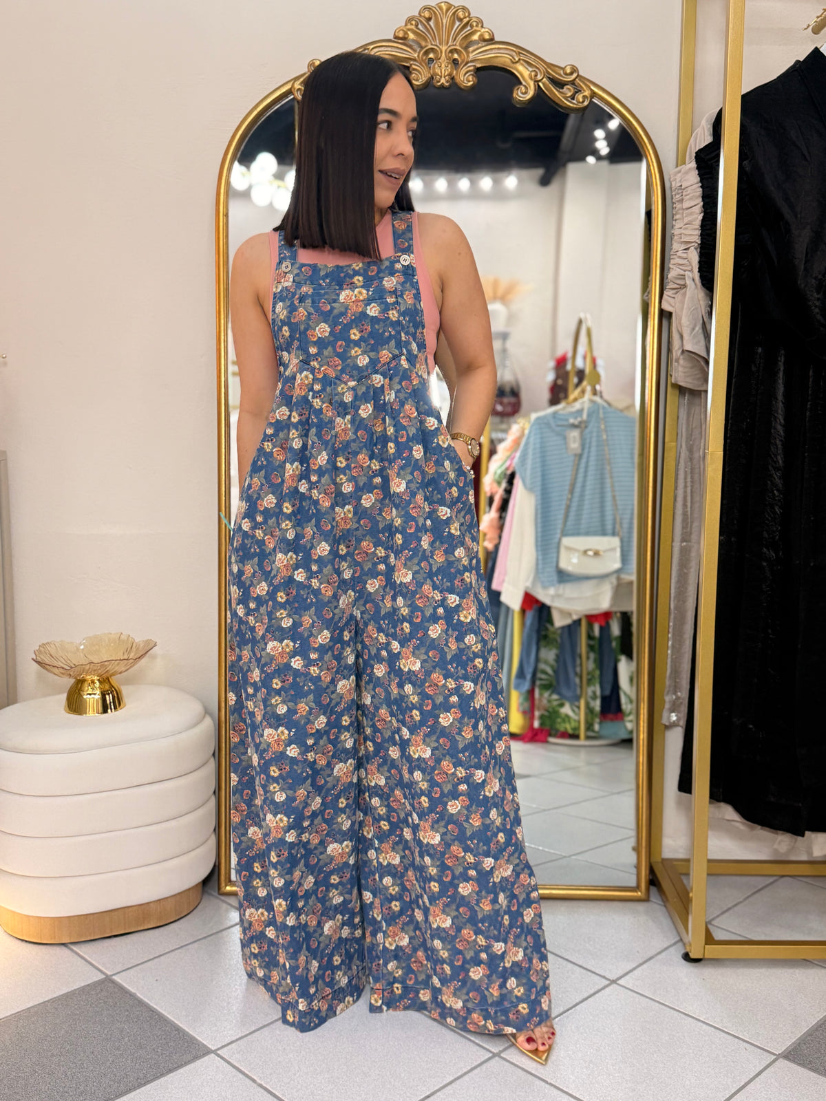 NEISHALIS” FLOR JUMPSUIT