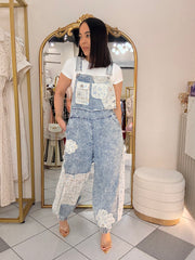 ISAMARA” JOGGER DENIM OVERAL