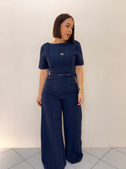 MICHELLE NAVY  JUMPSUIT