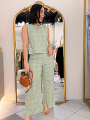 GRACIELA GREEN SET DOS PIEZAS
