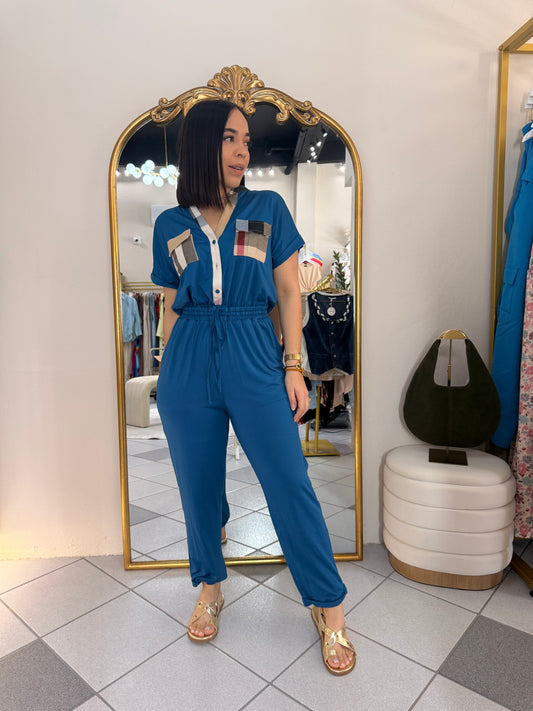 ARENA BLUE JUMPSUIT