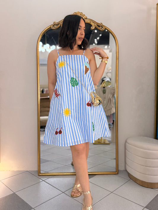 🚨PRE ORDEN BLUE SUMMER DRESS llega aprox para 16 de Junio