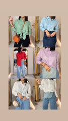BLUSAS MANGA EN HILO OVERSIZES