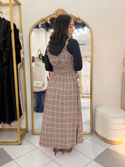 AVANA"  DRESS CUADROS