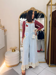 CHERRY OVERAL DENIM