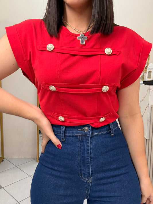 BLUSA ROJA