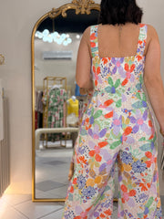 FASHION FLORAL  JUMPSUIT