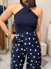 NAVY JUMPSUIT