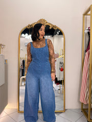THATIANA DENIM JUMPSUIT