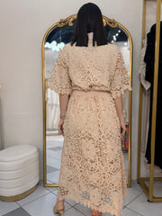 SET FALDA ELEGANTE CREMA
