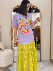 VIOLETA VERDE DRESS COLOMBIANO DOLCE VITA