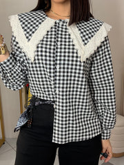 AVANA¨TOP CUADROS BLACK