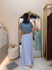 PON A DIOS PRIMERO TSHIRT BLUE