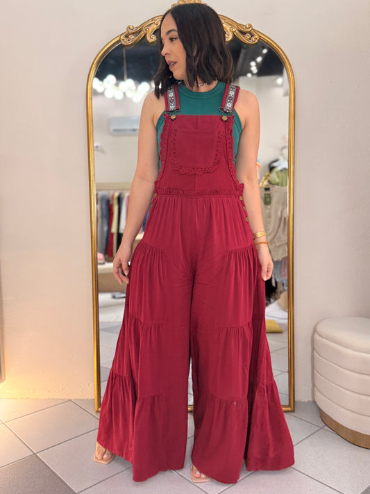 WINE JUMPSUIT
