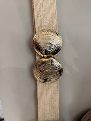 CORREA CONCHA BEIGE