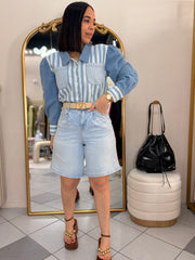 KATERINA DENIM TOP