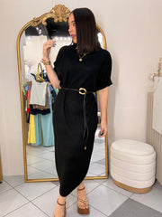 CHIC" BLACK DRESS