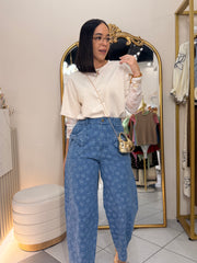 LAZO” BARREL PANT