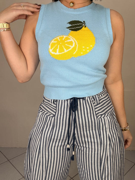 BLUE  TSHIRT LIMÓN