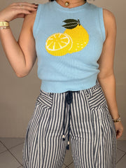 BLUE  TSHIRT LIMÓN
