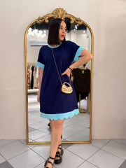 KATALINA NAVY/BLUE  DRESS