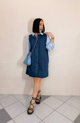 TANAI DENIM DRESS