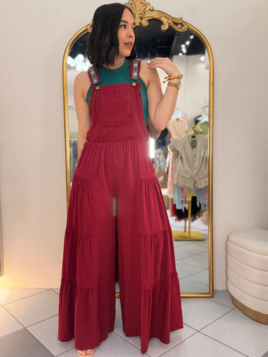 WINE JUMPSUIT