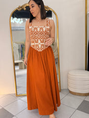 ZOE ORANGE DRESS