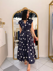 SANDRA POLKA DOT DRESS